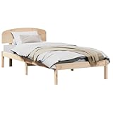 【Caractéristiques clés】Ce cadre de lit se distingue par plusieurs éléments. Sa construction en bois de pin massif assure durabilité et stabilité pour des nuits de sommeil tranquilles. Avec sa tête de lit élégante, il complète parfaitement un look moderne. Le cadre à lattes fixe offre un soutien optimal pour votre matelas tout en assurant un repos paisible. Son design facilite aussi l'assemblage sans tracas.