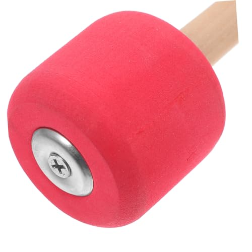 Baquetas de percusión con punta de espuma para bajo miniatura 7