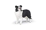 Papo Border Collie Figure Jocs Esemebe Perro Border Collie Figura, Multicolor (Papo 54008)