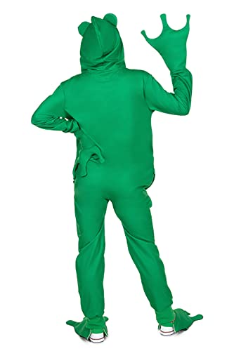 Frog Halloween Costume for Women - Tipsy Elves Swamp Onesie