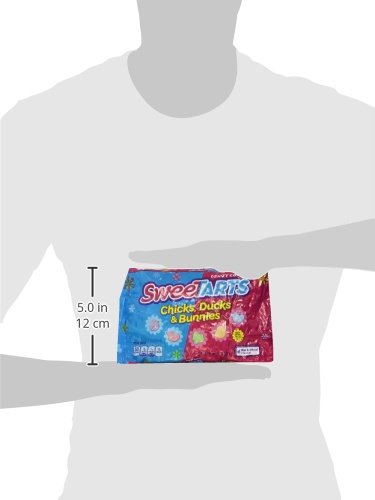 Sweetarts Chicks, Ducks & Bunnies | Easter Candy For Egg Hunt, Full Size Candy For Easter Basket | Classic Sweetarts Candy Flavors In Animal Shapes | 12 Ounce (Pack Of 6) #TOP6