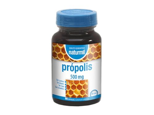 Naturmil | Própolis 500 mg - 90 Cápsulas | 30 días | Antiséptico