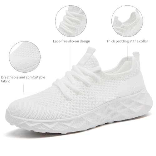 Womens Walking Tennis Shoes Slip On Running Casual Athletic Workout Gym Non Slip Sneakers Comfortable Fashion Shoes for Women2