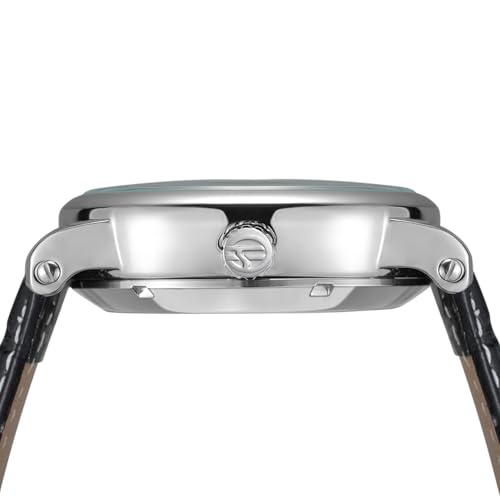 Image of FORSINING Men's Popular Mechanical Hand-Wind Stainless Steel Bracelet Watch with Analog