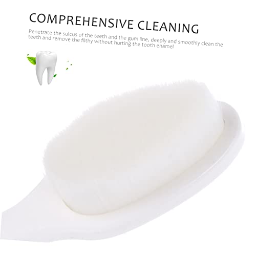 PACKOVE 4 Stück Ultraweiche Zahnbürsten für Erwachsene und Tragbare Reise Zahnbürsten Zufälligen Farben Ergonomisches Design für Bequemes Putzen Zufällige Farbe – Bild 5