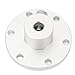 8mm Flange Shaft Coupling Connector,Universal Aluminum Mounting Hub Flange Shaft Coupling Motor for DIY RC Model Motor