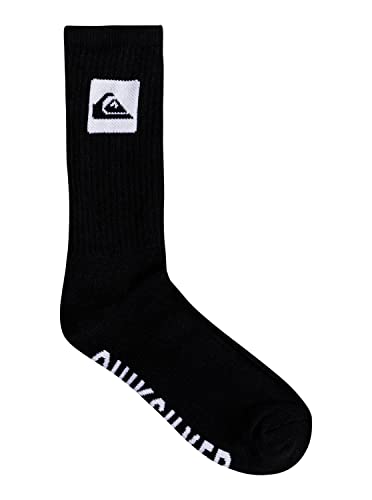 Quiksilver 3 Crew Pack Socks One Size Black2
