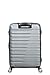 American Tourister Flashline Spinner M, Suitcase, 67 cm, 69/75 L, Silver (Sky Silver), Sky Silver, Spinner M (67 cm - 69/75 L), Suitcases & Trolleys, Sky Silver, Spinner M (67 cm - 69/75 L), Suitcases