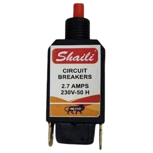 2.7 Amp Circuit Breaker for Mixer Grinder Overload Protector | Reset Switch, Thermal Protection, Heavy Duty, Replacement Part, Pack of 1-image-11