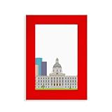 Matériau : le cadre est en bois. Et il y a une pièce d'acrylique (PMMA ) devant le cadre pour protéger votre photo