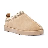 sole london GIRLS SLIP ON WARM FAUX FUR LINED IN OUT DOOR KIDS SLIPPERS SHOES BOOTS