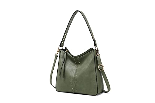 Montana West B2B-MWC-128-GN Hobo Bag For Women Designer Ladies Hobo Bag Bucket Purse Totes Bag Handbags Chic Shoulder Bag,Mwc-128-Gn thumb #1
