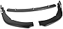 3Pcs Car Front Bumper Lip Spoiler Wing Body Kit Compatible with Toyota Camry SE XSE 18-22, Carbon Fiber Look