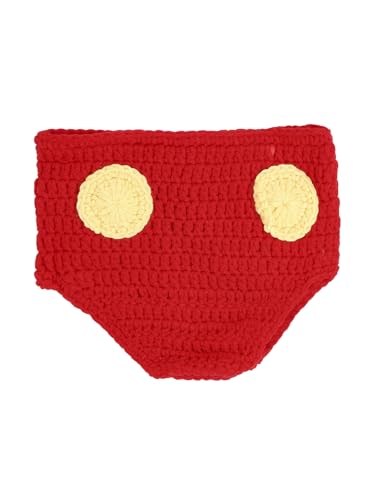 Image of BabyMoon Set of 3 | Baby Cartoon Crochet Photography Shoot Props | Costume | 3-6 Months
