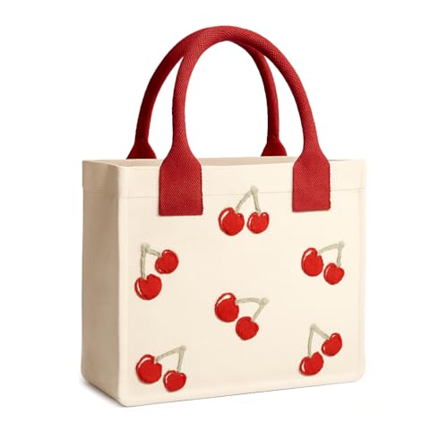 Image of Kids Lunch Bag | Cute & Stylish Embroidery Mini Tiffin Bag for Boys & Girls | Cute Cotton Cartoon Design I Picnic Tuition School, Preschool & Playschool | Gift for Birthday