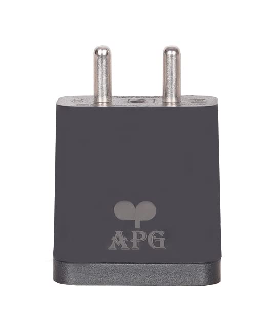 APG Charger ALFA Black 2.4 AMP 1 USB Cable 1 MTR V8 6 Month WARRENTY