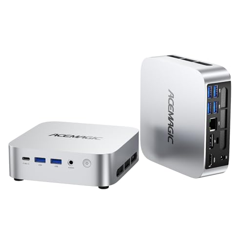 Image of ACEMAGIC K1 Mini PC, Ryzen R2544 16GB DDR4 256GB SSD Windows 11 PRO | WiFi 5 & BT4.2, 4K Triple Display, HDMI & Type-C Ports, Compact Small Computer for Home, Office, Business & School Use