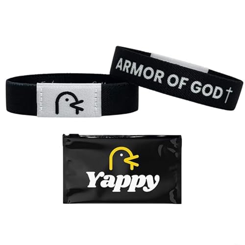 Yappy The Original Bible Verse Bracelets, Daily Bible Verse Bracelet for Personalized Daily Inspiration