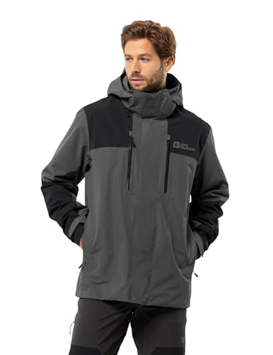 Jack Wolfskin Herren Jasper 2l Jkt M, Stone, M EU – Ansicht 2