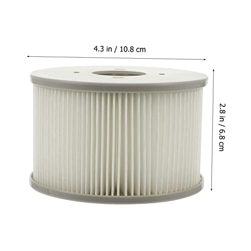 TOGEVAL 1Pc Filtro De Piscina Inflável Banheira Filtros De Piscina Filtro De Limpeza De Piscina Filt