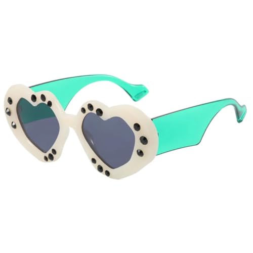 Lunettes de luxe Love pour femmes au style urbain et punk sophistiqué