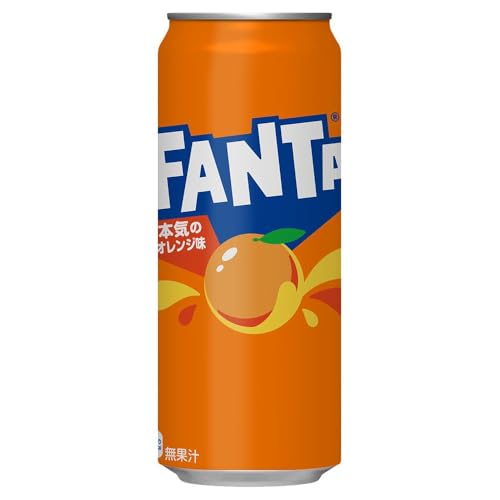日本コカコーラ ファンタ オレンジ 500ml×24本 缶 (炭酸飲料・エナジー