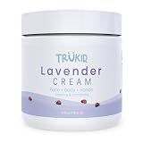 TruKid Lavender Skin Cream for Kids - Hydrates & Moisturizes Sensitive Skin, All Natural Ingredients