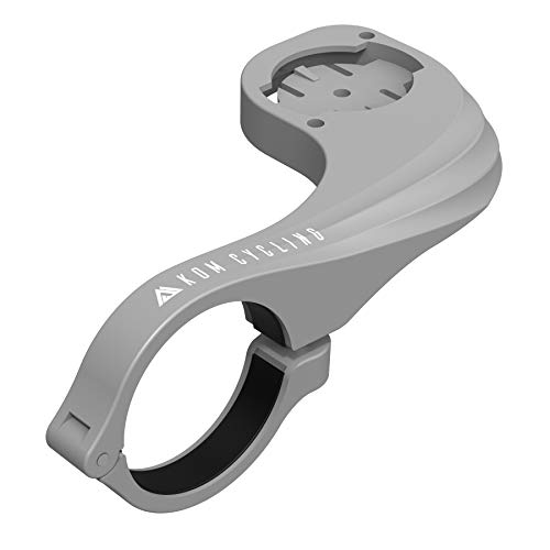 Image of KOM Cycling Garmin Bike Mount with Carbon Finish from Garmin Edge Mount Designed for Garmin Edge 530 and Garmin 830 and Other Garmin Models