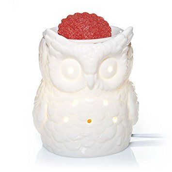 Yankee Candle Everyday Ceramic White Owl Electric Wax Melts Warmer