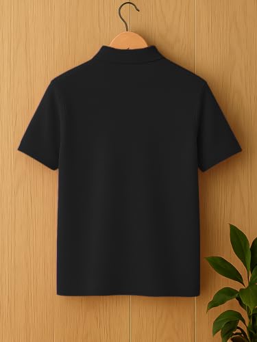 Image of YAZOLE Men's Lycra Blend Round Neck T Shirt | Solid Half Sleeve Regular Fit Tee | Casual Sports Gym Office Travel Running Walking | Perfect for Everyday Use | - (S to XXL)