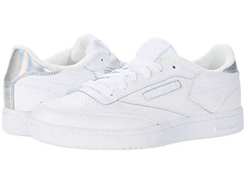 Image of Reebok Kids Girl's Club C (Big Kid) White /White /White 1 6.5 Big Kid M