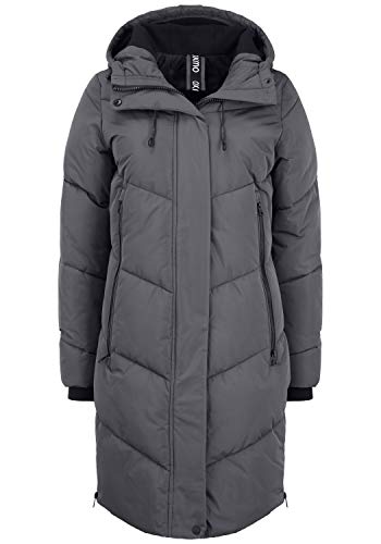 Parka veste avec capuche Oxmo OXJuna femme coupe regular fit à poches zippées
