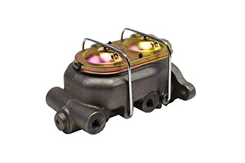 A-Team Performance 8" Dual Power Brake Booster Kit With Master Cylinder - Pedal Firewall Mount Assy Bracket Kit - Compatible With Most Discs And Car Brands #TOP6