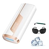 LUBEX IPL Geräte Haarentfernung Laser mit Kühlfunktion, 600NM Lichtwelle und 9 Energiestufen, 999.900 Lichtimpulse, 3 in 1 Funktionen HR/SC/RA,Haarentfernung Laser für Männer, Frauen, Achseln, Beine