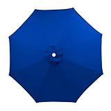 Pratique : ce parasol est fait de matériaux robustes et possède une couche extérieure imperméable, qui peut vous fournir de l'ombre et vous garder au frais et à l'aise à l'extérieur.