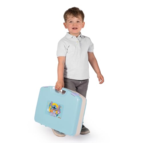 Cuisine Stitch Smoby mallette pliable pour ranger facilement les jouets de dinette