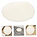Milisten 2pcs Rawhide Goat Skin 30cm Replacement Drum Head for Djembe Darbuka Doumbek Bodhran Percussion Instruments for Musical Repair and Acoustic