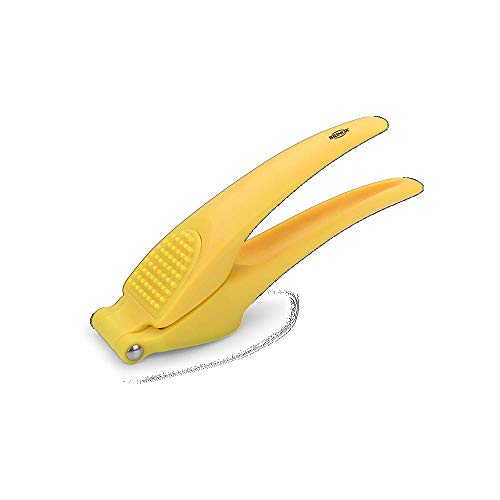 Espremedor de Alho Descomplica, Amarelo, Brinox
