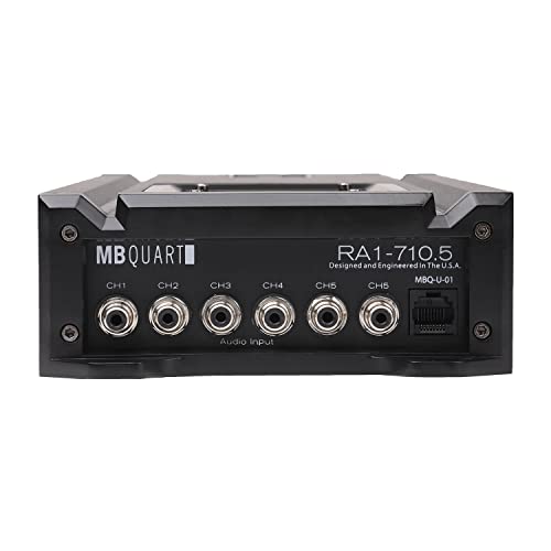 Amplificateur 5 canaux MB Quart Reference RA1-710.5 700W pour sono auto - 4