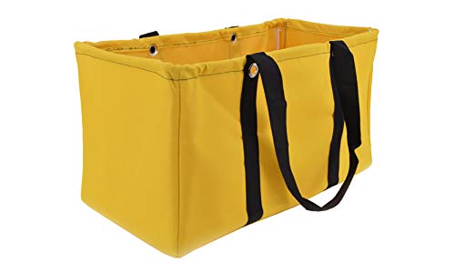 image for April Fashions All Purpose Open Top Utility Bag, Collapsible Wire Fram