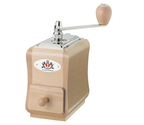 Comparison: Best Zassenhaus Grinder 4 Zassenhaus - 40098 Zassenhaus Santiago Coffee Mill Grinder Beech Wood, 5.5 x 3.5 x 7.8, Natural varnish