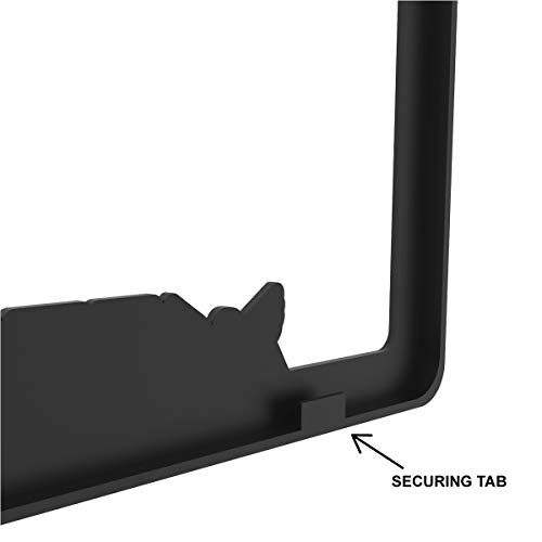 Officially Licensed Us Navy Car License Plate Frame/Universal Fit/Weatherproof Abs Plastic/Decal And Mounting Screws Included/ #TOP1