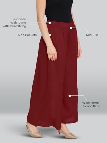 Image of Lyra Women's Regular Fit Mid Rise Pants