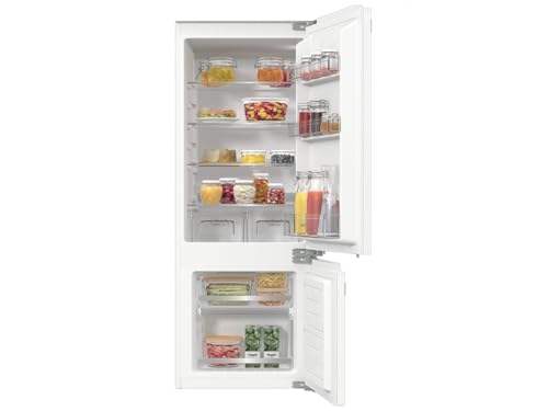 Gorenje RKI514D22 - Réfrigérateur-congélateur encastrable - Niche de 145 mm - Charnière de porte - EEK : D/FrostLess/208 l - Affichage numérique de la...