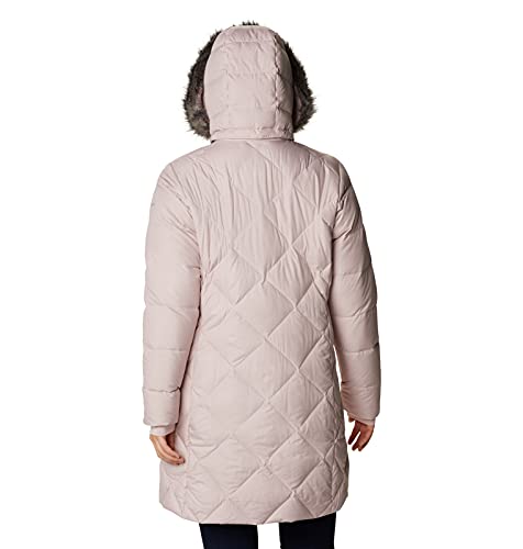 Columbia Women's Icy Heights Ii Mid Length Down Jacket, Mineral Pink, Xx-Large #TOP1