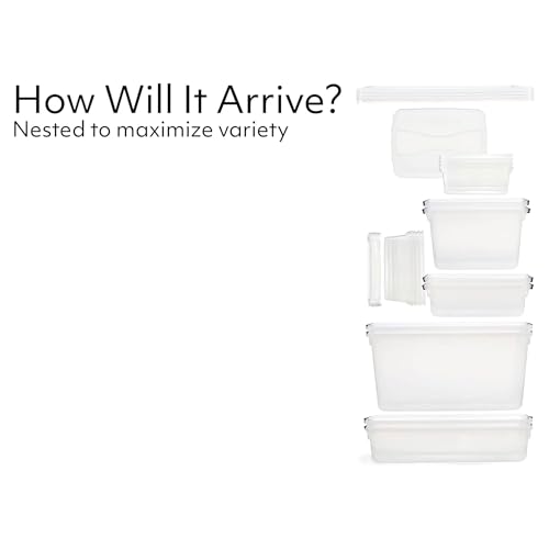 Rubbermaid Cleverstore Dorm Variety Pack Clear Storage Bins with Latching Lids, 12-Pack, Stackable, BPA-Free, Made in USA - Image 4