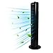 Price comparison product image Prodex PX5229B Oscillating Tower Fan, 29 Inch, 3 Speed Settings, Oscillation Function, Bladeless Design, 40 Watts of Power, Overheat Protection, Black