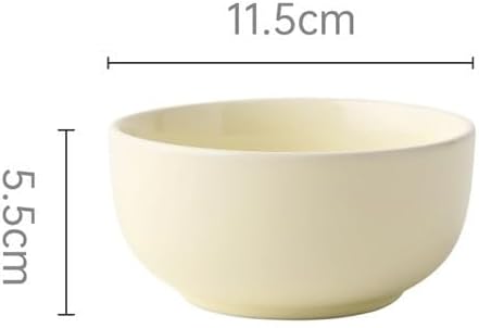 Ceramic Bowls Salad Household Rice Soup Fruit Dessert Baking