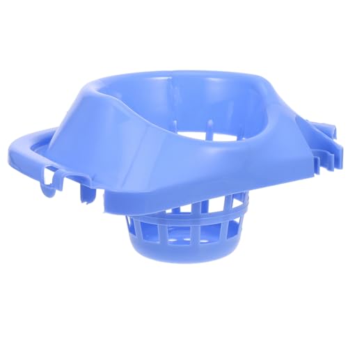 UTHCLO Cesta De Drenaje para Cubo De Fregona Portátil, Accesorio Resistente De Plástico Azul, Diseño Perforado para Limpieza Doméstica, Suministros para Mopas y Trapeadores