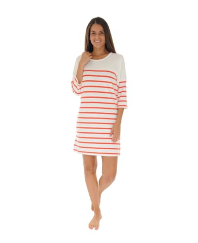 Robe d'été courte de créateur en nuance orange gentiane raffinée